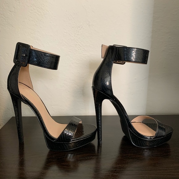 Shoe Republic LA Ankle Strap Heels - Picture 3 of 5